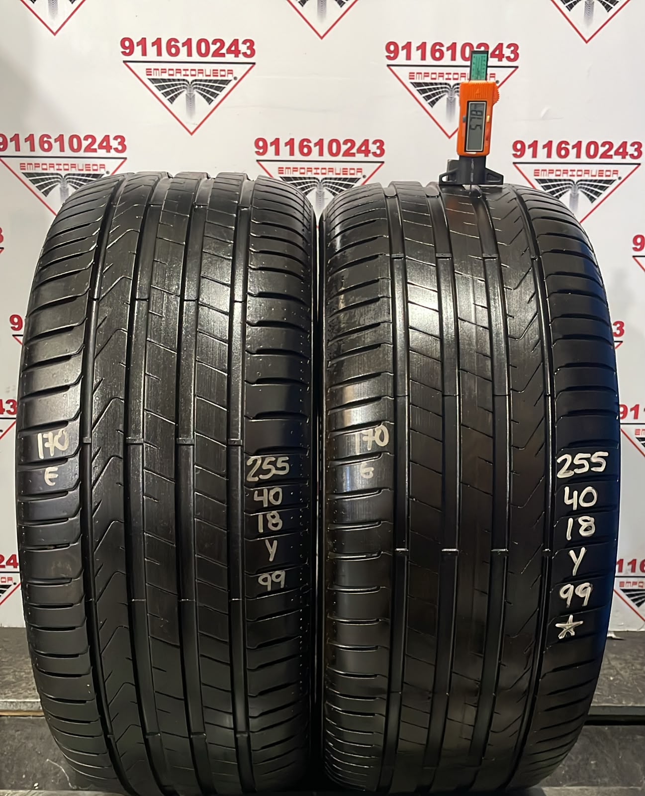 PIRELLI CINTURATO P7 USADO  255/40 R18 99 Y
